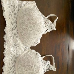 Maidenform Bra White 38 D